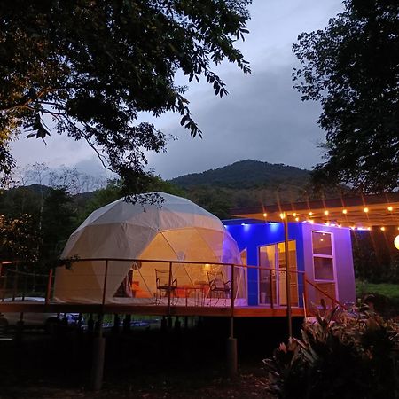 Bitzu Dome-Bijagua Riverside Glamping Экстерьер фото