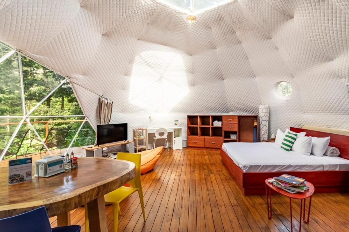 Bitzu Dome-Bijagua Riverside Glamping Экстерьер фото