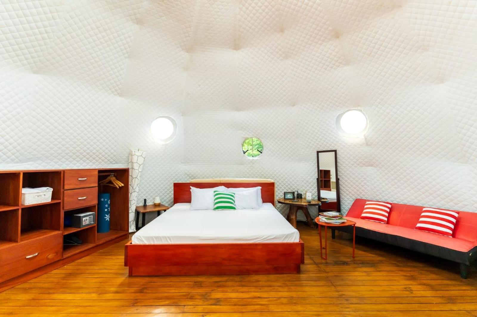Bitzu Dome-Bijagua Riverside Glamping Экстерьер фото